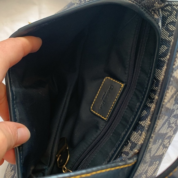 Dior Vintage Oblique Medium Saddle Bag - Picture 10 of 16